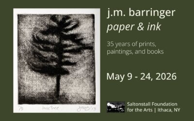 Closing Reception: j.m. barringer: paper & ink