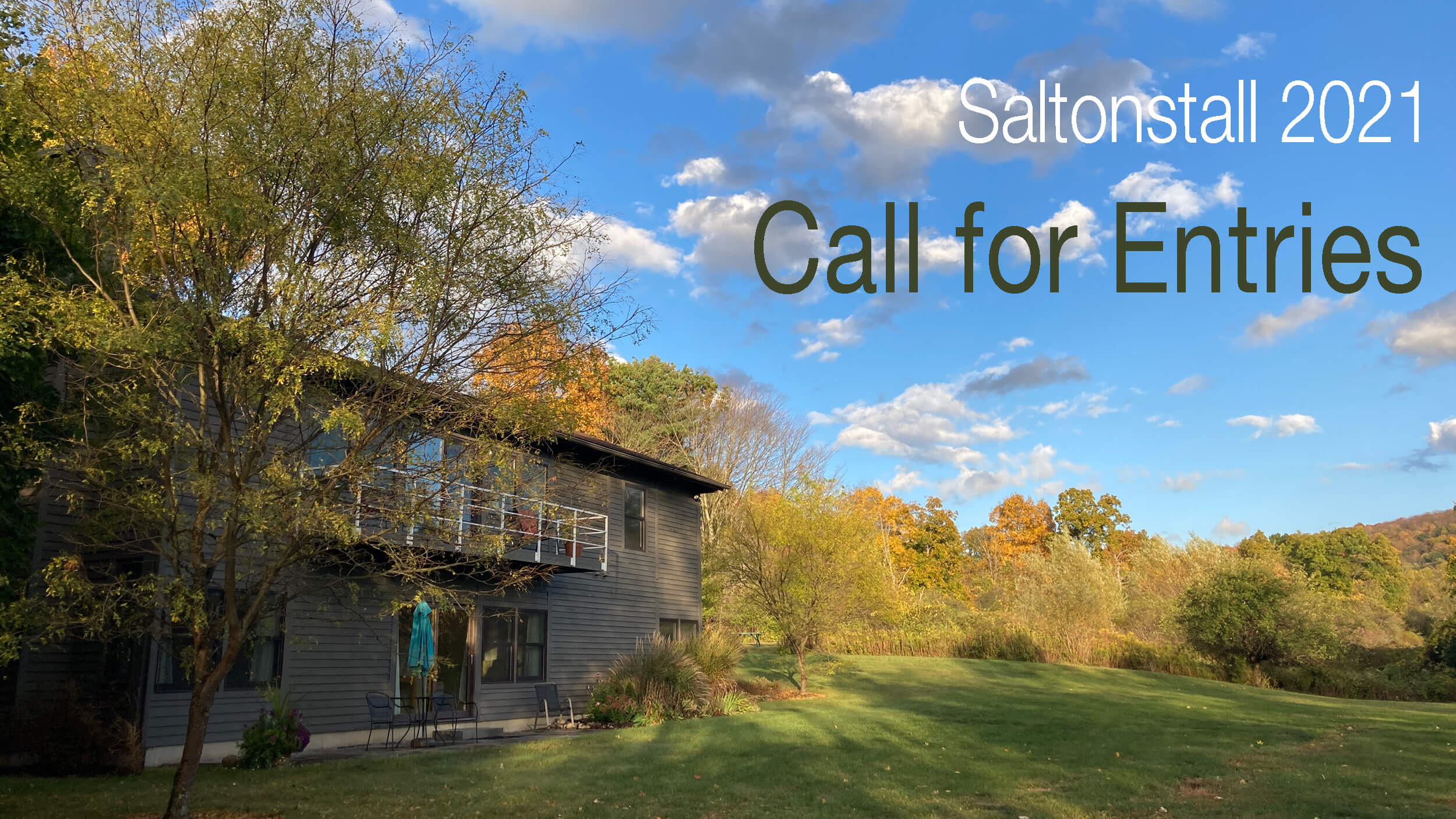 2021 call for entries_maildart main house on a sunny autumn day