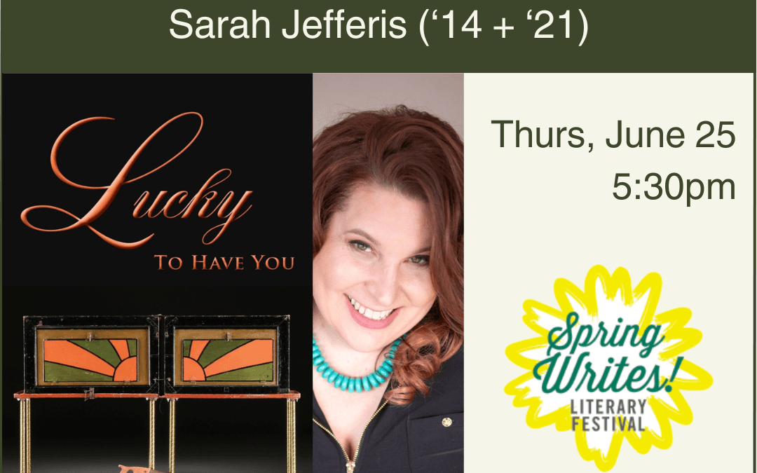 Sarah Jefferis Book Launch!