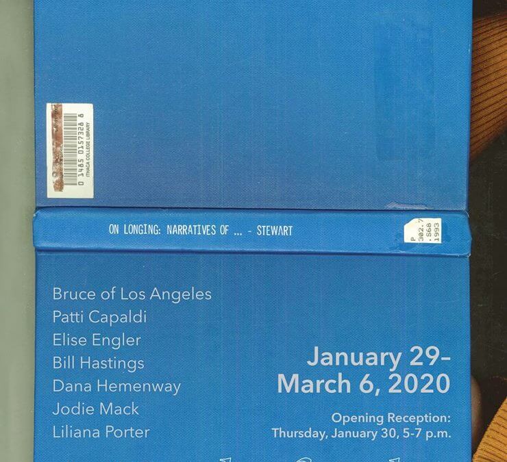 Bill Hastings and Patti Capaldi (’03) at Handwerker Gallery