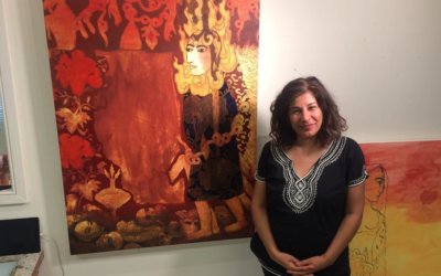 Samira Abbassy (’16) Readies for Show in Iran