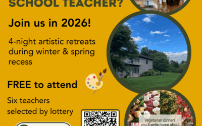 Apply for a Teacher Retreat by December 14!