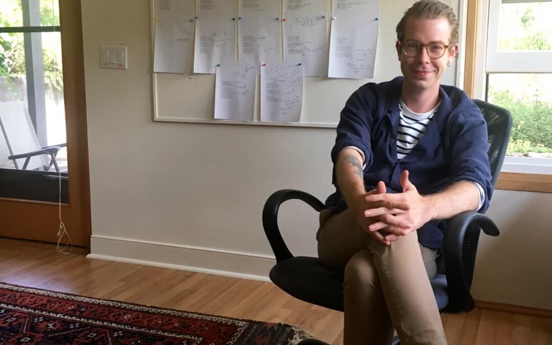 Poet George Kovalenko discusses his residency