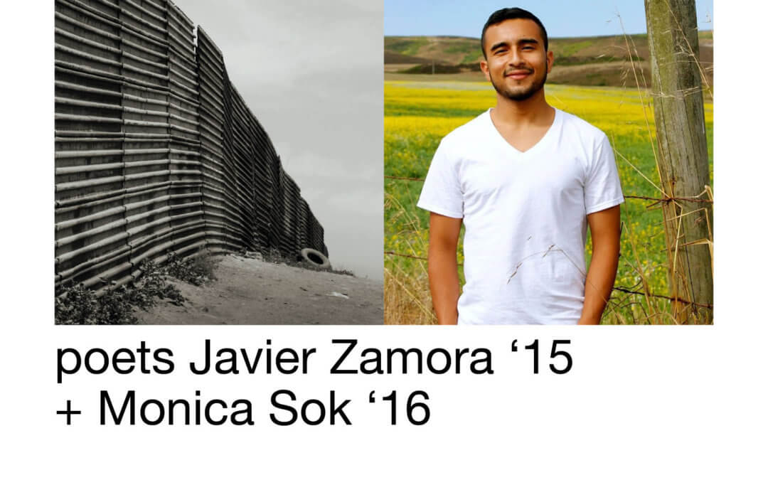 Tonight! Javier Zamora Reads in Ithaca