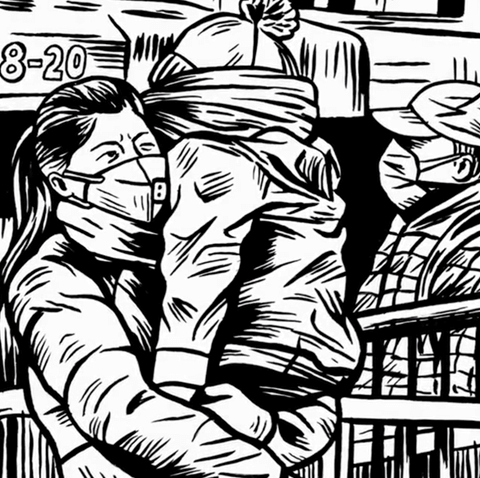 Linda Ganjian (’16) and partner share life in Queens through comics