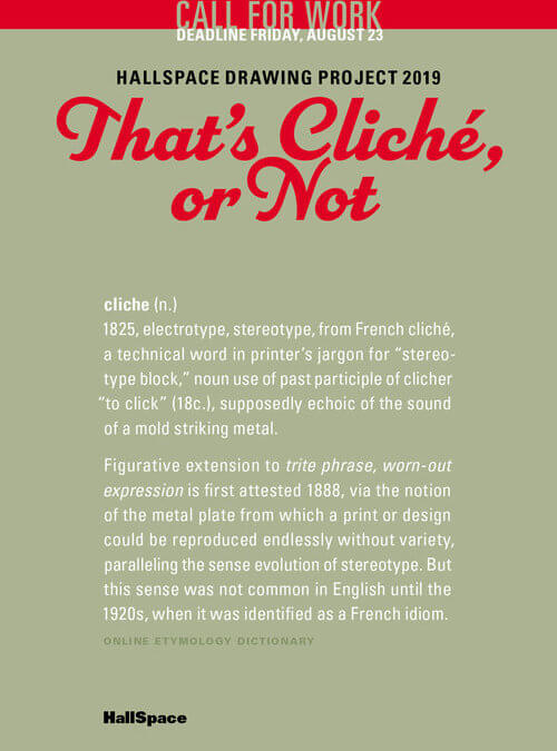 Catalina Lopez Viejo de Roda (’18) in Boston group drawing exhibition