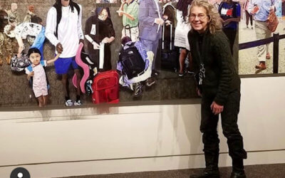 Tasha Depp (’19) and Deborah Zlotsky (’15) group show at the Albany Airport