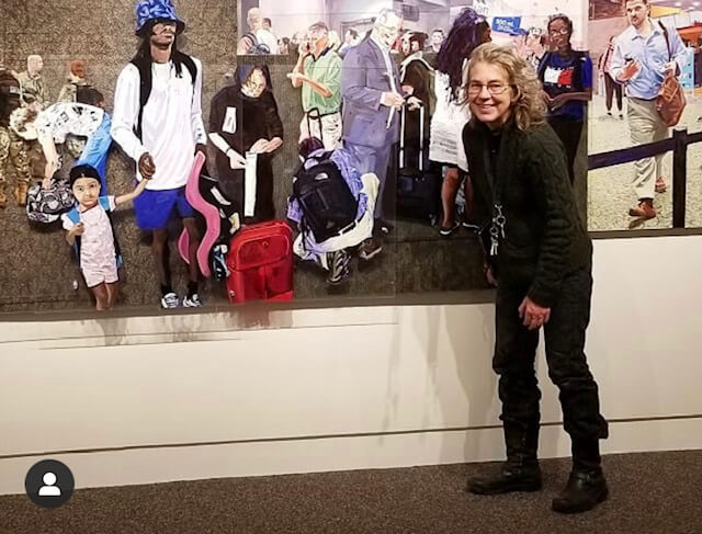 Tasha Depp (’19) and Deborah Zlotsky (’15) group show at the Albany Airport