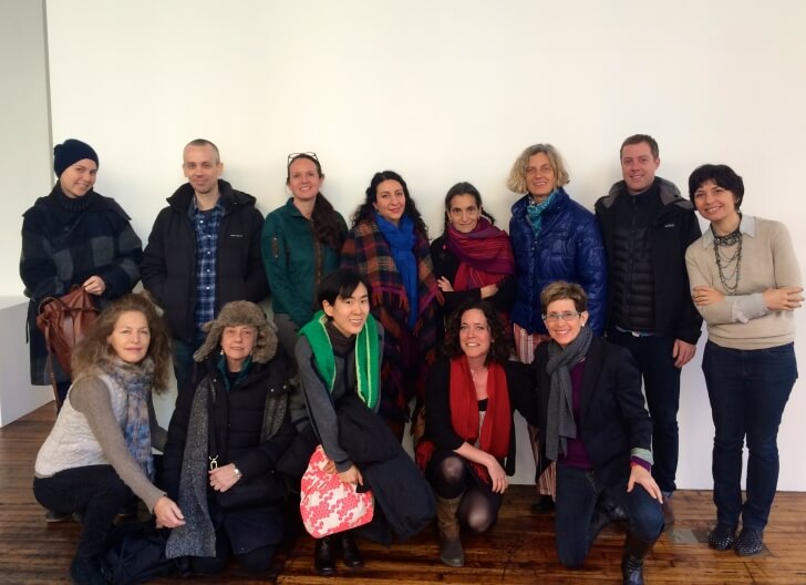 Mini-Reunion at Judd Foundation