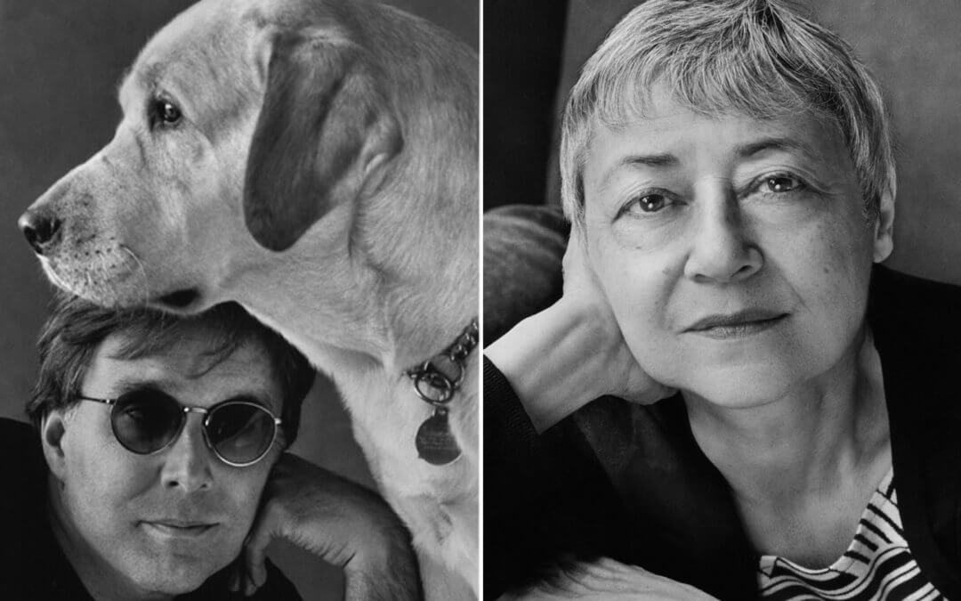 Stephen Kuusisto (’15) and Sigrid Nunez (’16) read in Ithaca