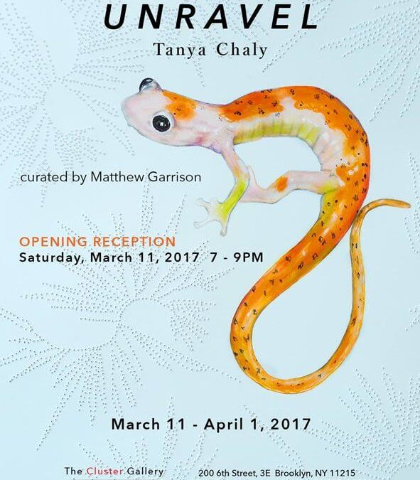 Tanya Chaly (’14) solo exhibition in Brooklyn