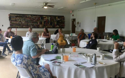 Residency meet-up at Bethany Arts Community